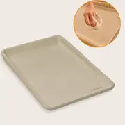 Saltea de infasat, Lionelo, Megs, Moale, Utilizabil si fara husa, Impermeabila, Design ergonomic, 70x49 cm, Fara BPA, Conform cu standardul de securitate EN71-3, 0 luni+, Bej BYNLO-MEGS_BEIGE_SAND