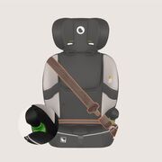Scaun auto i-Size, Lionelo, Billy , 76 - 150 cm, 1/2/3, Isofix + top tether, Tetiera reglabila in 10 pozitii, Insertie ergonomica, Tapiterie lavabila, Testat la impact, Baza lata, Conform cu R129, Bej BYNLO-BILLY_I-SIZE_BEIGE_LATTE