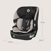 Scaun auto i-Size, Lionelo, Billy , 76 - 150 cm, 1/2/3, Isofix + top tether, Tetiera reglabila in 10 pozitii, Insertie ergonomica, Tapiterie lavabila, Testat la impact, Baza lata, Conform cu R129, Bej BYNLO-BILLY_I-SIZE_BEIGE_LATTE