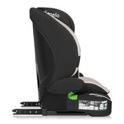 Scaun auto i-Size, Lionelo, Billy , 76 - 150 cm, 1/2/3, Isofix + top tether, Tetiera reglabila in 10 pozitii, Insertie ergonomica, Tapiterie lavabila, Testat la impact, Baza lata, Conform cu R129, Bej BYNLO-BILLY_I-SIZE_BEIGE_LATTE
