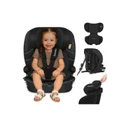 Scaun auto i-Size, Lionelo, Billy , 76 - 150 cm, 1/2/3, Isofix + top tether, Tetiera reglabila in 10 pozitii, Insertie ergonomica, Tapiterie lavabila, Testat la impact, Baza lata, Conform cu R129, Negru BYNLO-BILLY_I-SIZE_BLACK_CARBON