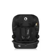 Scaun auto i-Size, Lionelo, Billy , 76 - 150 cm, 1/2/3, Isofix + top tether, Tetiera reglabila in 10 pozitii, Insertie ergonomica, Tapiterie lavabila, Testat la impact, Baza lata, Conform cu R129, Negru BYNLO-BILLY_I-SIZE_BLACK_CARBON