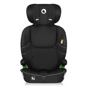 Scaun auto i-Size, Lionelo, Billy , 76 - 150 cm, 1/2/3, Isofix + top tether, Tetiera reglabila in 10 pozitii, Insertie ergonomica, Tapiterie lavabila, Testat la impact, Baza lata, Conform cu R129, Negru BYNLO-BILLY_I-SIZE_BLACK_CARBON
