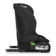 Scaun auto i-Size, Lionelo, Billy , 76 - 150 cm, 1/2/3, Isofix + top tether, Tetiera reglabila in 10 pozitii, Insertie ergonomica, Tapiterie lavabila, Testat la impact, Baza lata, Conform cu R129, Negru BYNLO-BILLY_I-SIZE_BLACK_CARBON