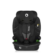 Scaun auto i-Size, Lionelo, Billy , 76 - 150 cm, 1/2/3, Isofix + top tether, Tetiera reglabila in 10 pozitii, Insertie ergonomica, Tapiterie lavabila, Testat la impact, Baza lata, Conform cu R129, Negru BYNLO-BILLY_I-SIZE_BLACK_CARBON