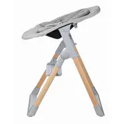 Scaun de masa 2 in 1, FreeON, Flexi Grow, Transformabil, Pliabil, Contine 2 accesorii, 0 luni +, Gri BYN85192