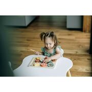 Set fructe feliate, Free2Play, Cu inchidere velcro, Din lemn, 20 piese, Multicolor BYN85130