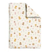 Set pilota si perna din bumbac ranforce pentru pat 2-8 / 2-12 ani - ASC6427968007348