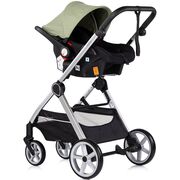 Carucior Chipolino Vista 3 in 1 basil HUBST-KKVS02505BA