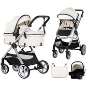 Carucior Chipolino Vista 3 in 1 biscotta HUBST-KKVS02504BI