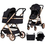 Carucior Chipolino Vista 3 in 1 blackberry HUBST-KKVS02501BB