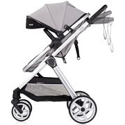 Carucior Chipolino Vista 3 in 1 cloud grey HUBST-KKVS02502CL