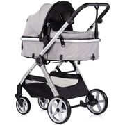 Carucior Chipolino Vista 3 in 1 cloud grey HUBST-KKVS02502CL
