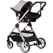 Carucior Chipolino Vista 3 in 1 cloud grey HUBST-KKVS02502CL
