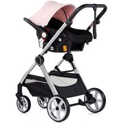 Carucior Chipolino Vista 3 in 1 pink marshmallow HUBST-KKVS02506PM