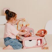 Centru de ingrijire pentru papusi Smoby Baby Nurse Cocoon Nursery 3 in 1 cu 16 accesorii HUBS7600220393