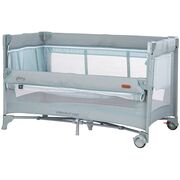 Patut pliabil Chipolino Glory cu laterala culisanta basil HUBKOSIGL2503BA