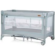 Patut pliabil Chipolino Glory cu laterala culisanta basil HUBKOSIGL2503BA