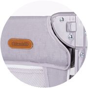 Patut pliabil Chipolino Glory cu laterala culisanta cloud HUBKOSIGL2502CL