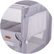 Patut pliabil Chipolino Glory cu laterala culisanta cloud HUBKOSIGL2502CL