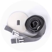 Patut pliabil Chipolino Glory cu laterala culisanta cloud HUBKOSIGL2502CL