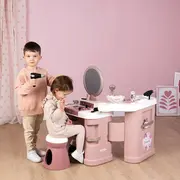 Salon de infrumusetare Smoby My Beauty Center roz cu 26 accesorii HUBS7600320256