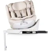 Scaun auto Chipolino Clima Air I-Size 40-150 cm cu sistem Isofix si sezut rotativ biscotta HUBSTKCLA2503BI