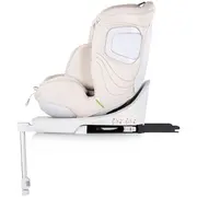 Scaun auto Chipolino Clima Air I-Size 40-150 cm cu sistem Isofix si sezut rotativ biscotta HUBSTKCLA2503BI