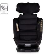 Scaun auto Chipolino Clima Air I-Size 40-150 cm cu sistem Isofix si sezut rotativ blackberry HUBSTKCLA2501BB