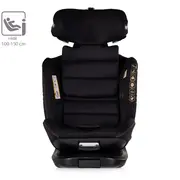 Scaun auto Chipolino Clima Air I-Size 40-150 cm cu sistem Isofix si sezut rotativ blackberry HUBSTKCLA2501BB
