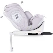 Scaun auto Chipolino Clima Air I-Size 40-150 cm cu sistem Isofix si sezut rotativ cloud HUBSTKCLA2502CL
