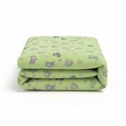 Set pilota si perna din bumbac ranforce cu Iepurasi pentru pat 2-8 / 2-12 ani - ASC6427968007485