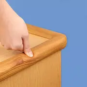 Banda protectie colturi, din spuma, (h)1.6 cmx40cm, , set 2 buc, culoarea lemnului