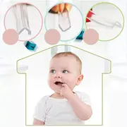 Banda protectie colturi, transparenta, 40cm, set 2 buc