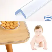 Banda protectie colturi, transparenta, 40cm, set 2 buc