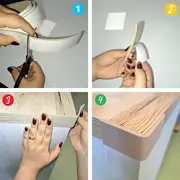 Banda protectie mobilier pentru copii - autoadeziva, din spuma, 1.5m   car boy safety