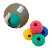 Bile protectie picioare scaunele, din spuma, 4 buc, multicolor