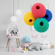 Bile protectie picioare scaunele, din spuma, 4 buc, multicolor