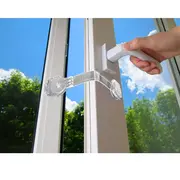 Opritor sertare, din plastic, multifunctional, transparent, 2 buc