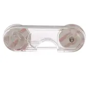 Opritor usa dulap, din plastic, transparent, 2 buc