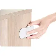 Opritor usa dulap, din plastic, transparent, 2 buc