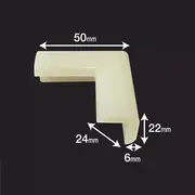 Protectie colturi, fosforescenta, 2 buc