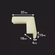 Protectie colturi, fosforescenta, 2 buc