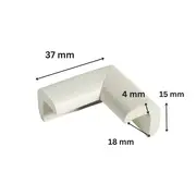 Protectie colturi, gri deschis