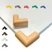 Protectie colturi mobila, din spuma, culoarea lemnului