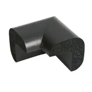 Protectie colturi mobila, negru