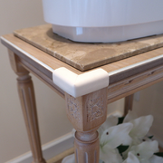 Protectie colturi mobila copii, crem