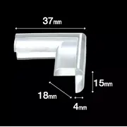 Protectie colturi mobilier, transparenta