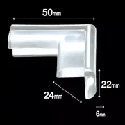 Protectie colturi mobilier, transparenta