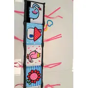 Protectie patut bebe, 110x16,5cm